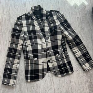Pink Tartan blazer NWT